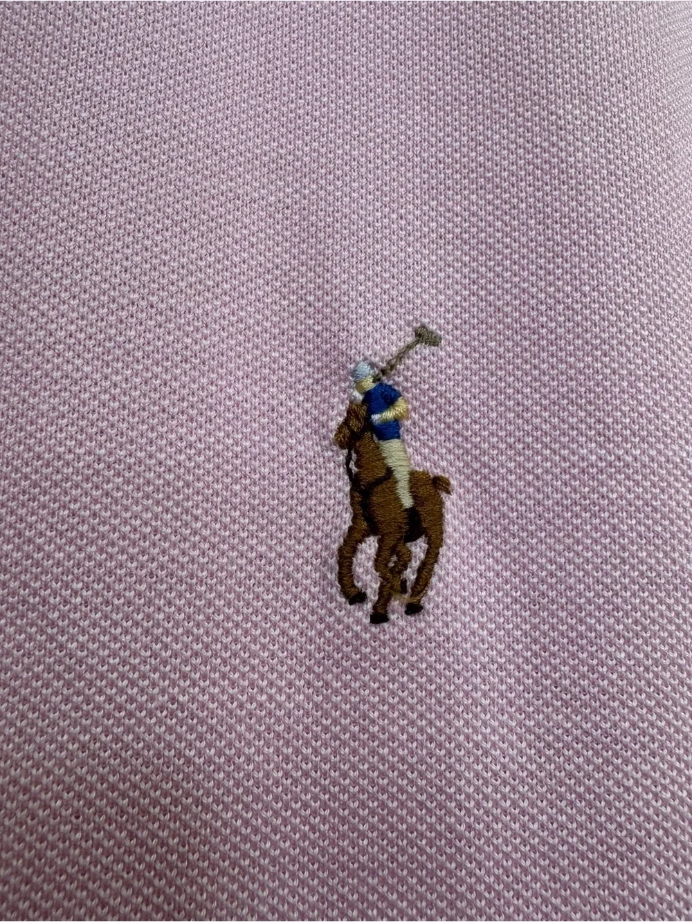 Ralph Lauren Pink Polo Shirt 2XLT Big Tall Palm Tree Embroidered Golf Preppy